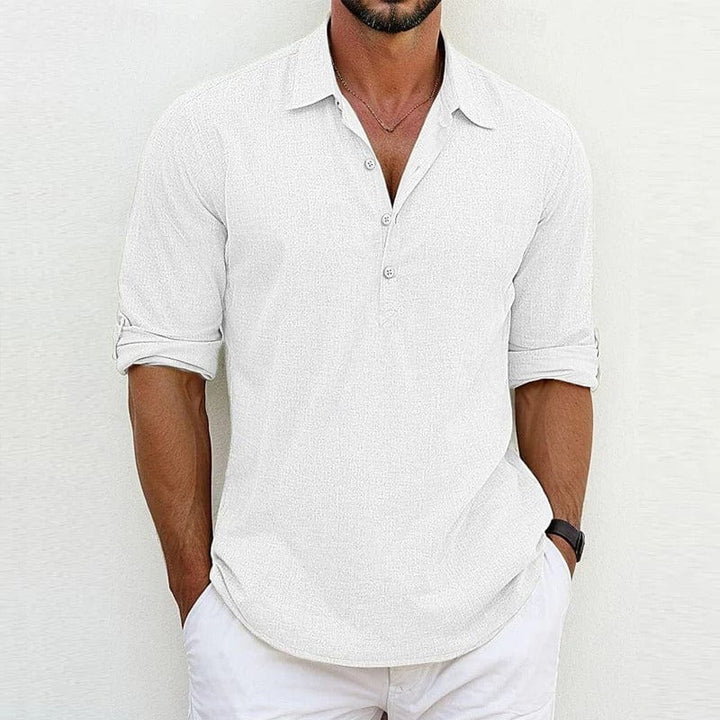 Heren Shirt | Relaxte Pasvorm | Luchtig | Zomer