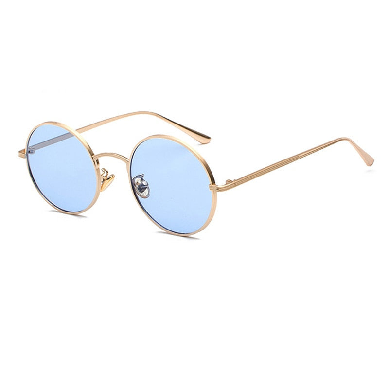 Heren Zonnebril | Rond Montuur | Klassieke Stijl | Zomer