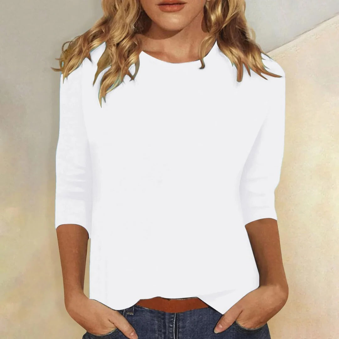 Dames Top | Lange Mouwen | Casual Pasvorm | Zomer