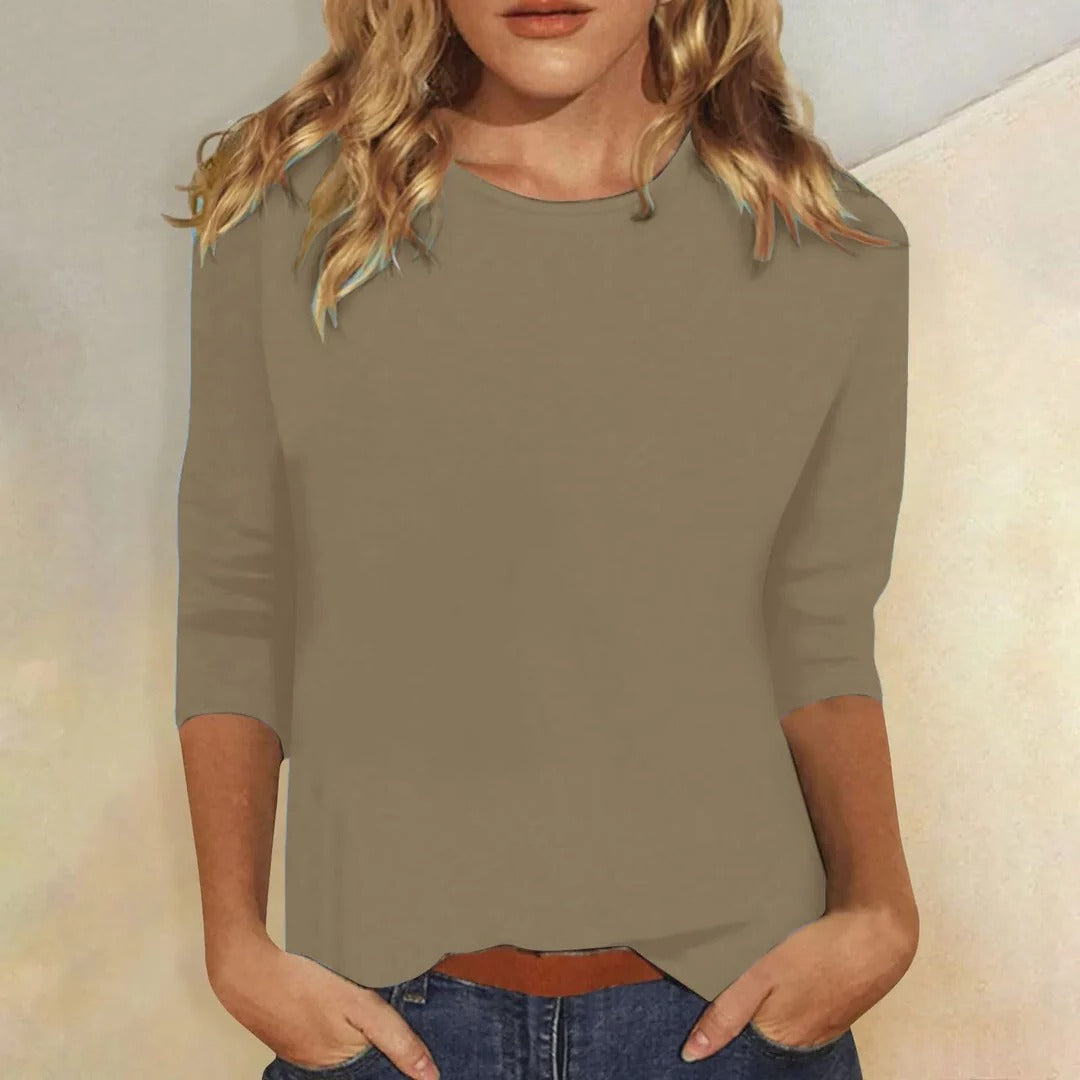 Dames Top | Lange Mouwen | Casual Pasvorm | Zomer