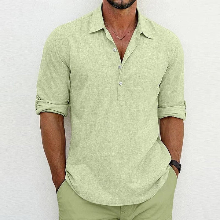 Heren Shirt | Relaxte Pasvorm | Luchtig | Zomer
