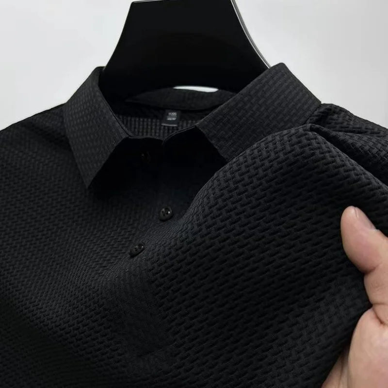 Heren Shirt | Textuur Design | Ontspannen | Zomer