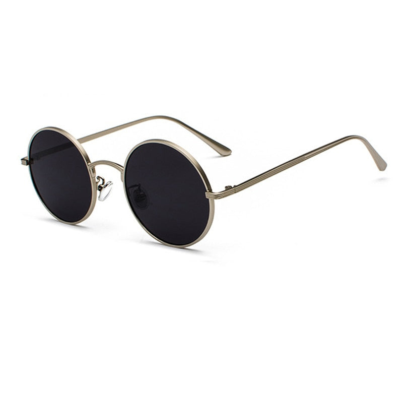 Heren Zonnebril | Rond Montuur | Klassieke Stijl | Zomer