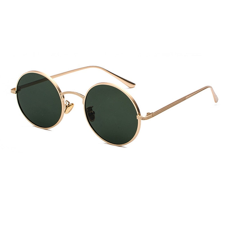 Heren Zonnebril | Rond Montuur | Klassieke Stijl | Zomer