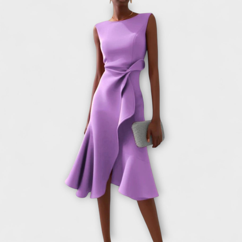 Dames Jurk | Mouwloos | Asymmetrisch | Zomer