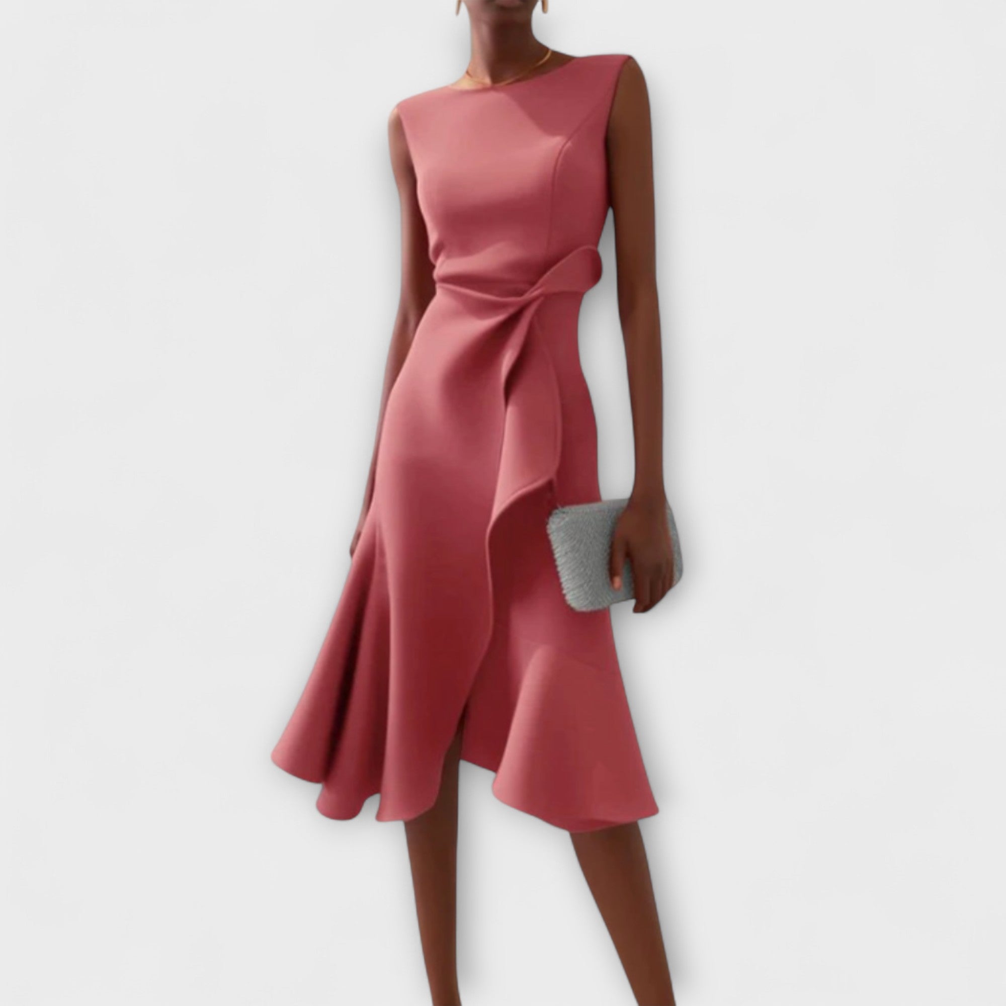 Dames Jurk | Mouwloos | Asymmetrisch | Zomer