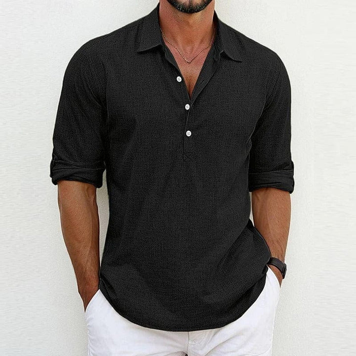 Heren Shirt | Relaxte Pasvorm | Luchtig | Zomer