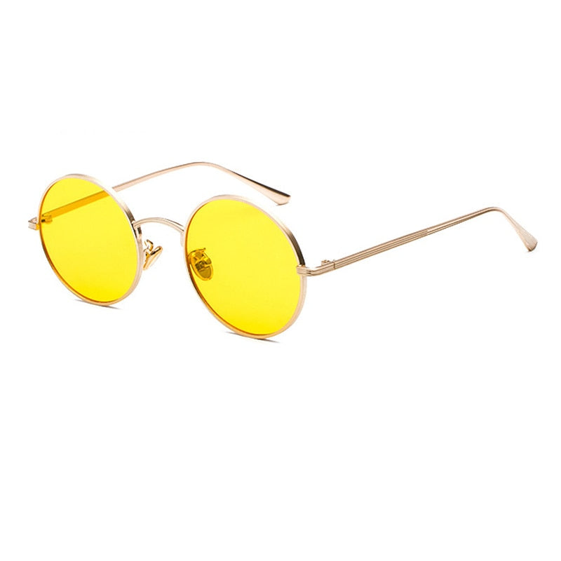 Heren Zonnebril | Rond Montuur | Klassieke Stijl | Zomer