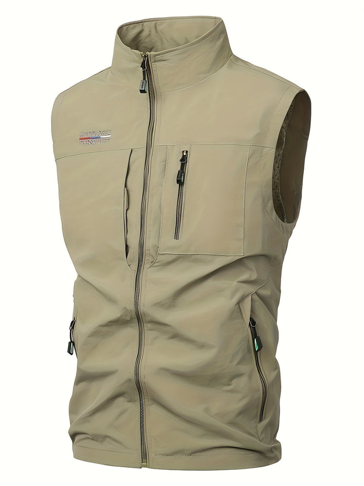 Heren Bodywarmer Lichtgewicht Sneldrogend - Werkkleding - Khaki