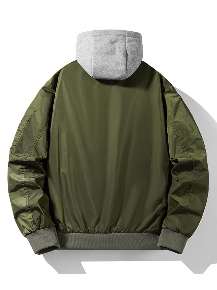 Heren Bomberjack met Capuchon - Casual Streetwear Herfst Winter