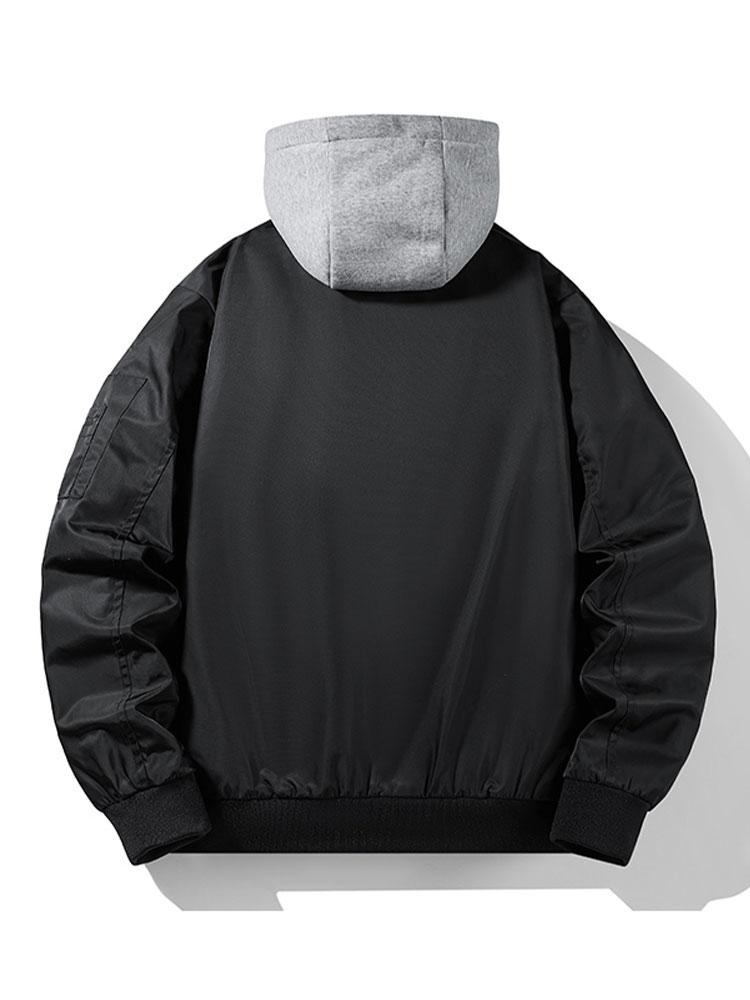Heren Bomberjack met Capuchon - Casual Streetwear Herfst Winter