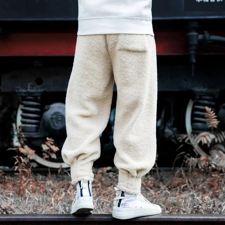 Heren Broek Straight met Trekkoord - Wintercomfort