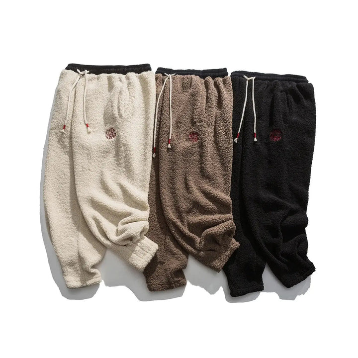 Heren Broek Straight met Trekkoord - Wintercomfort