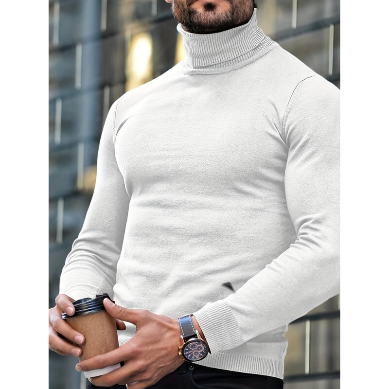 Heren Coltrui Slim Fit - Klassieke Winterlook - Wit