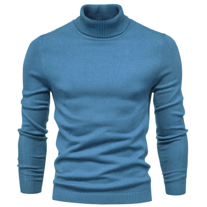 Heren Coltrui Slim Fit - Warm & Elegant - Blauw