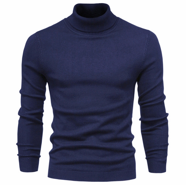 Heren Coltrui Slim Fit - Warm & Elegant - Donkerblauw