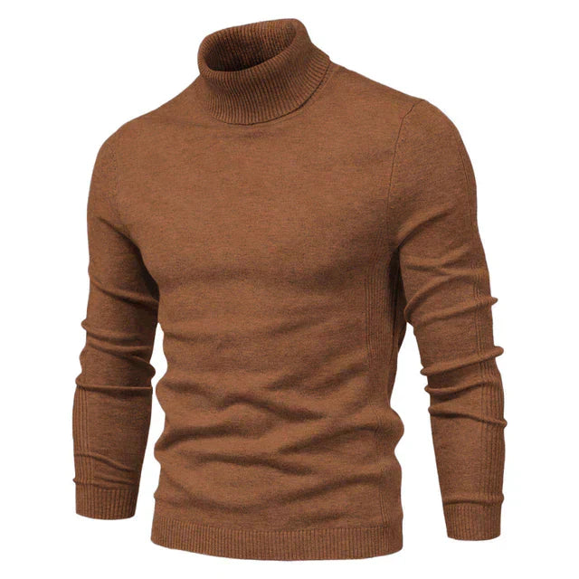 Heren Coltrui Slim Fit - Warm & Elegant - Koffie