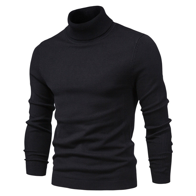 Heren Coltrui Slim Fit - Warm & Elegant - Zwart