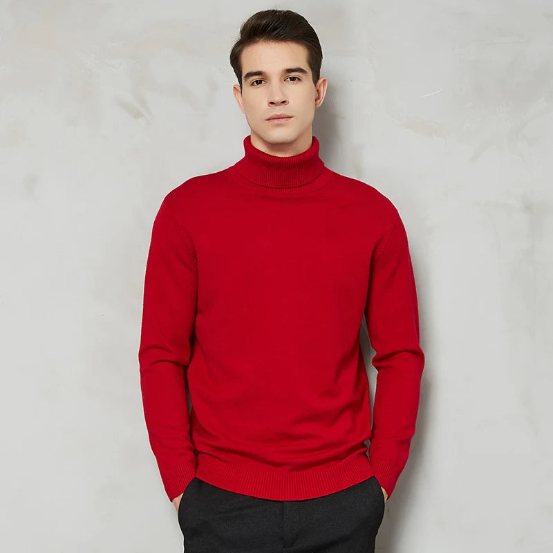 Heren Coltrui Warme Pasvorm - Klassieke Elegantie - Rood