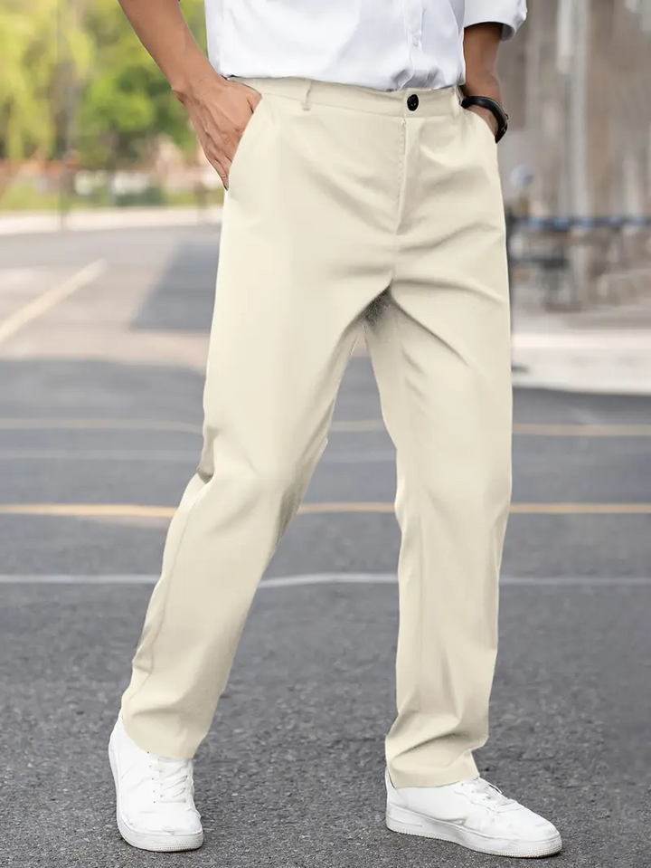 Heren Comfort Fit Broek - Casual & Veelzijdig