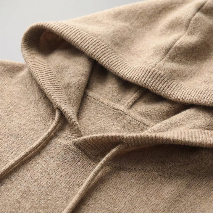 Heren Gebreide Pullover Hoodie - Klassieke Pasvorm