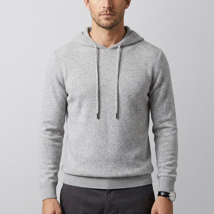 Heren Gebreide Pullover Hoodie - Klassieke Pasvorm