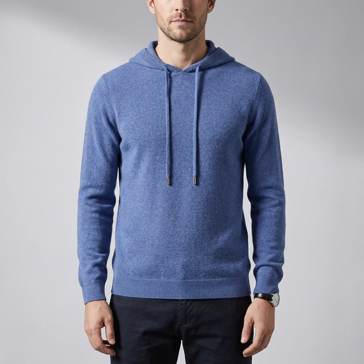 Heren Gebreide Pullover Hoodie - Klassieke Pasvorm