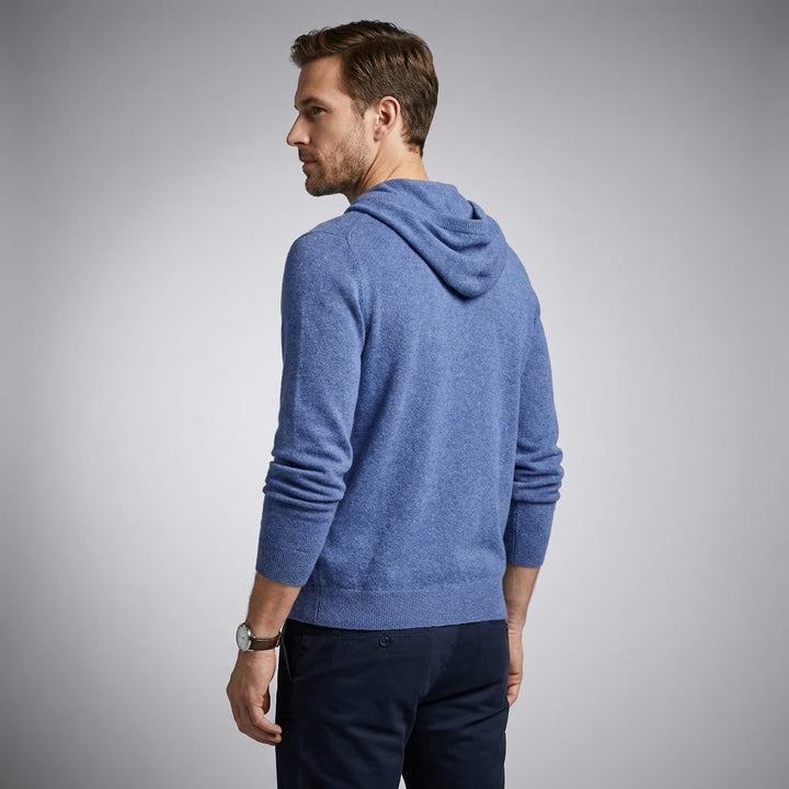 Heren Gebreide Pullover Hoodie - Klassieke Pasvorm