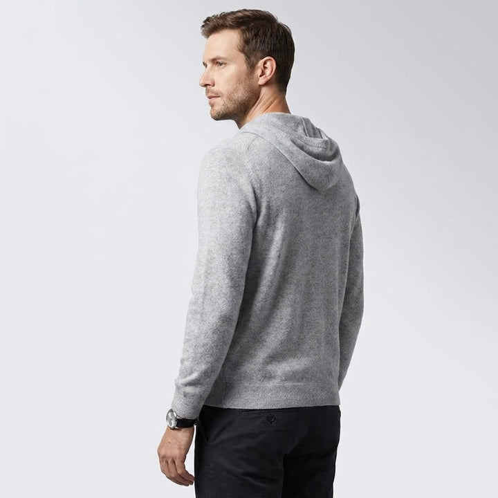 Heren Gebreide Pullover Hoodie - Klassieke Pasvorm
