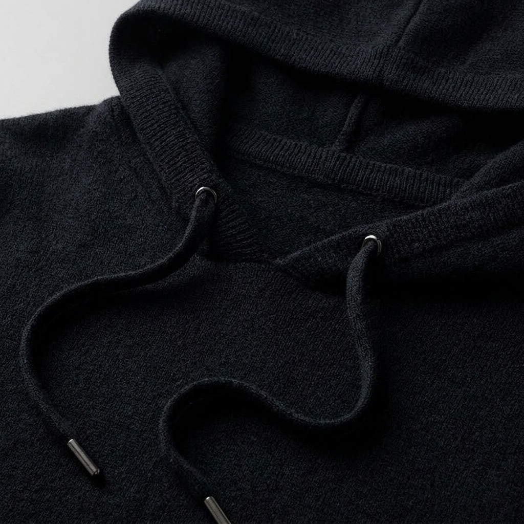 Heren Gebreide Pullover Hoodie - Klassieke Pasvorm
