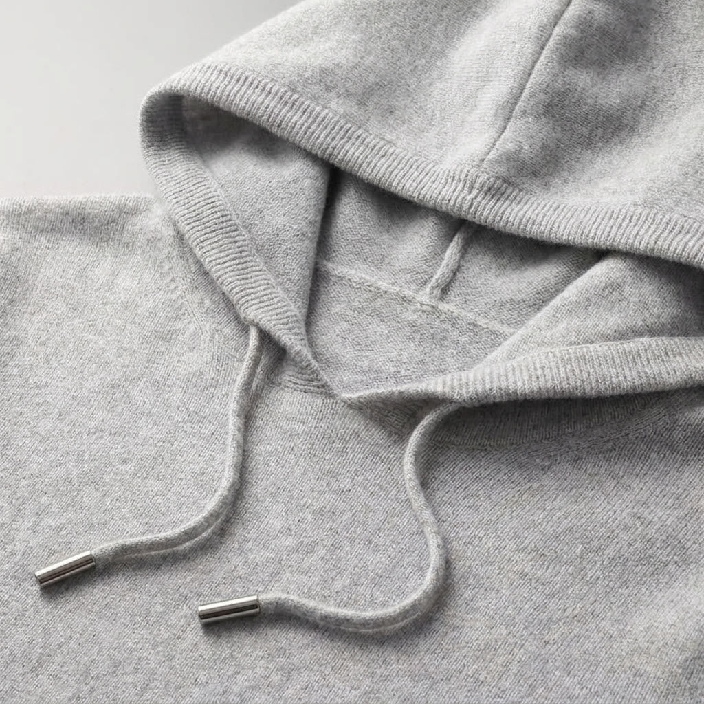 Heren Gebreide Pullover Hoodie - Klassieke Pasvorm