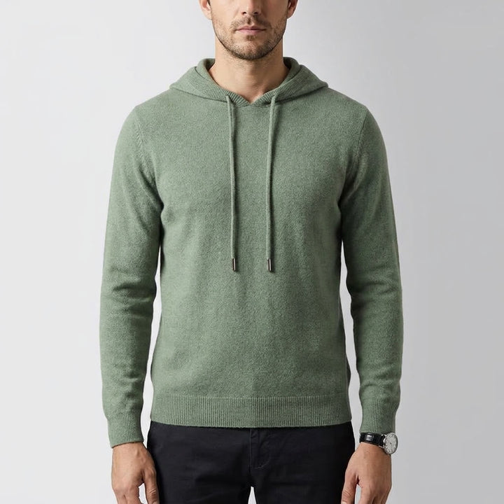 Heren Gebreide Pullover Hoodie - Klassieke Pasvorm