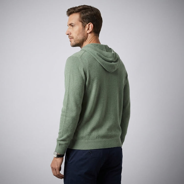 Heren Gebreide Pullover Hoodie - Klassieke Pasvorm
