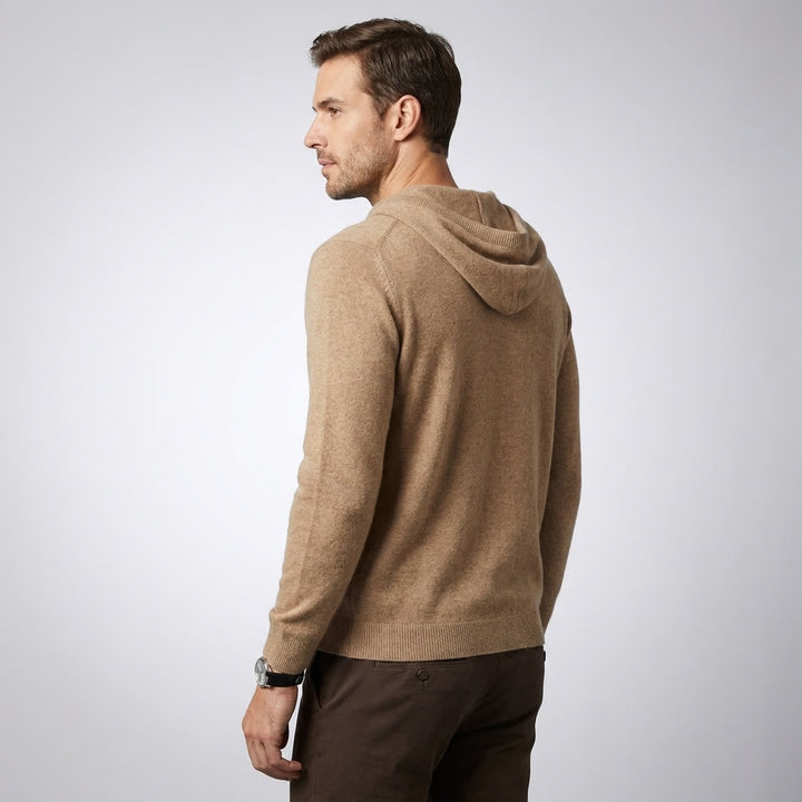 Heren Gebreide Pullover Hoodie - Klassieke Pasvorm