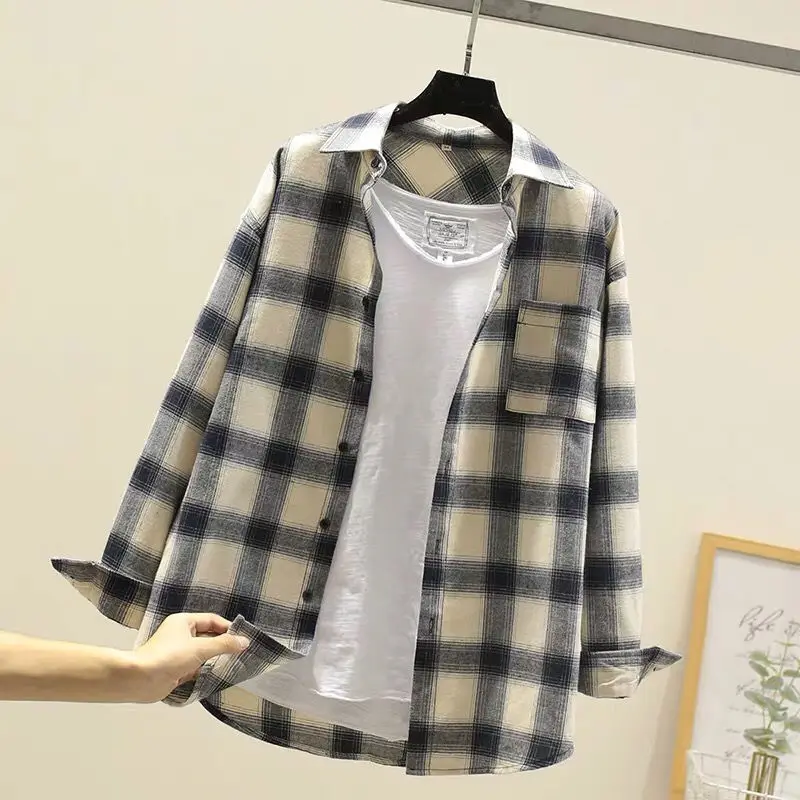Heren geruit overhemd met slanke pasvorm - Casual elegantie - Wit 2
