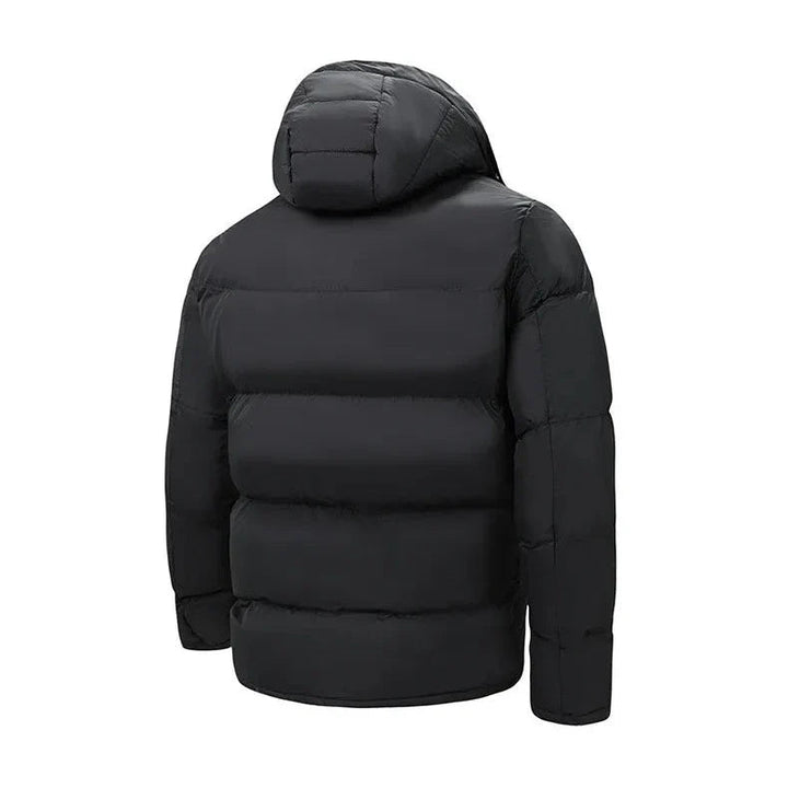 Heren gewatteerd katoenen jack - modern winterdesign