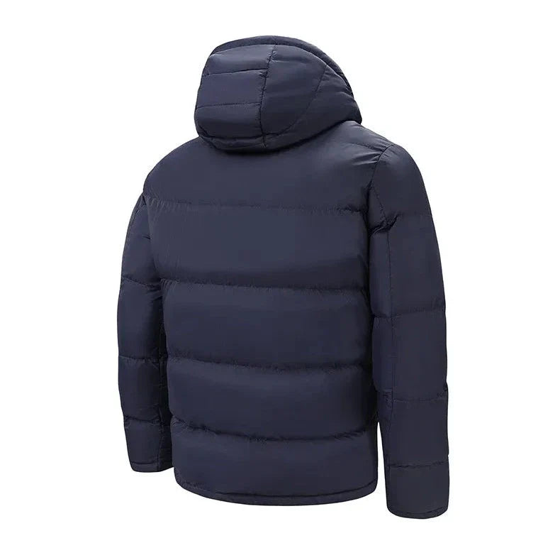 Heren gewatteerd katoenen jack - modern winterdesign