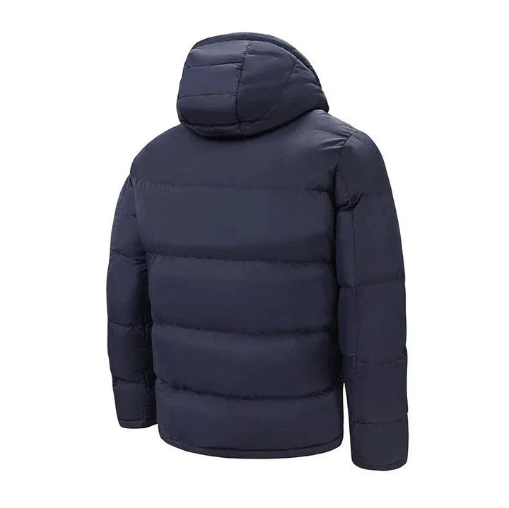 Heren gewatteerd katoenen jack - modern winterdesign