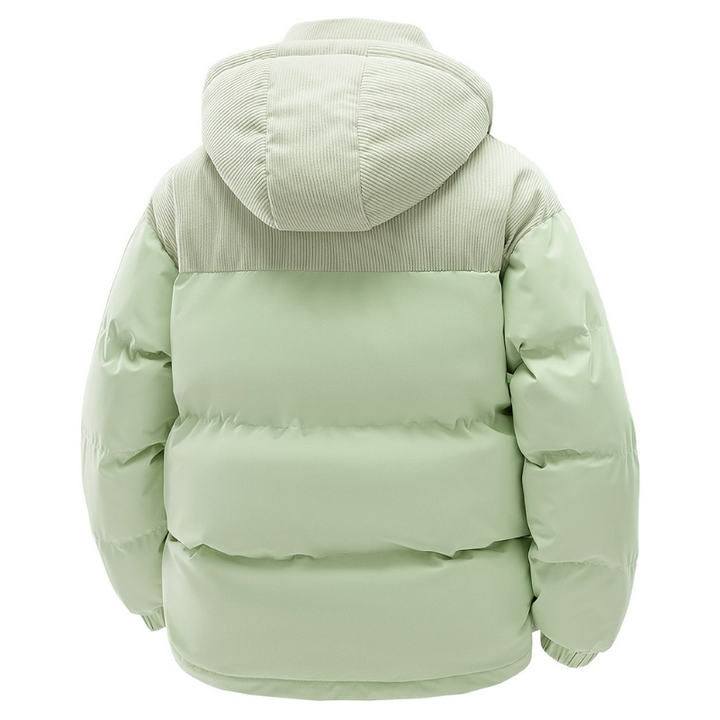 Heren Gewatteerde Winterjas met Capuchon - Warm & Winddicht