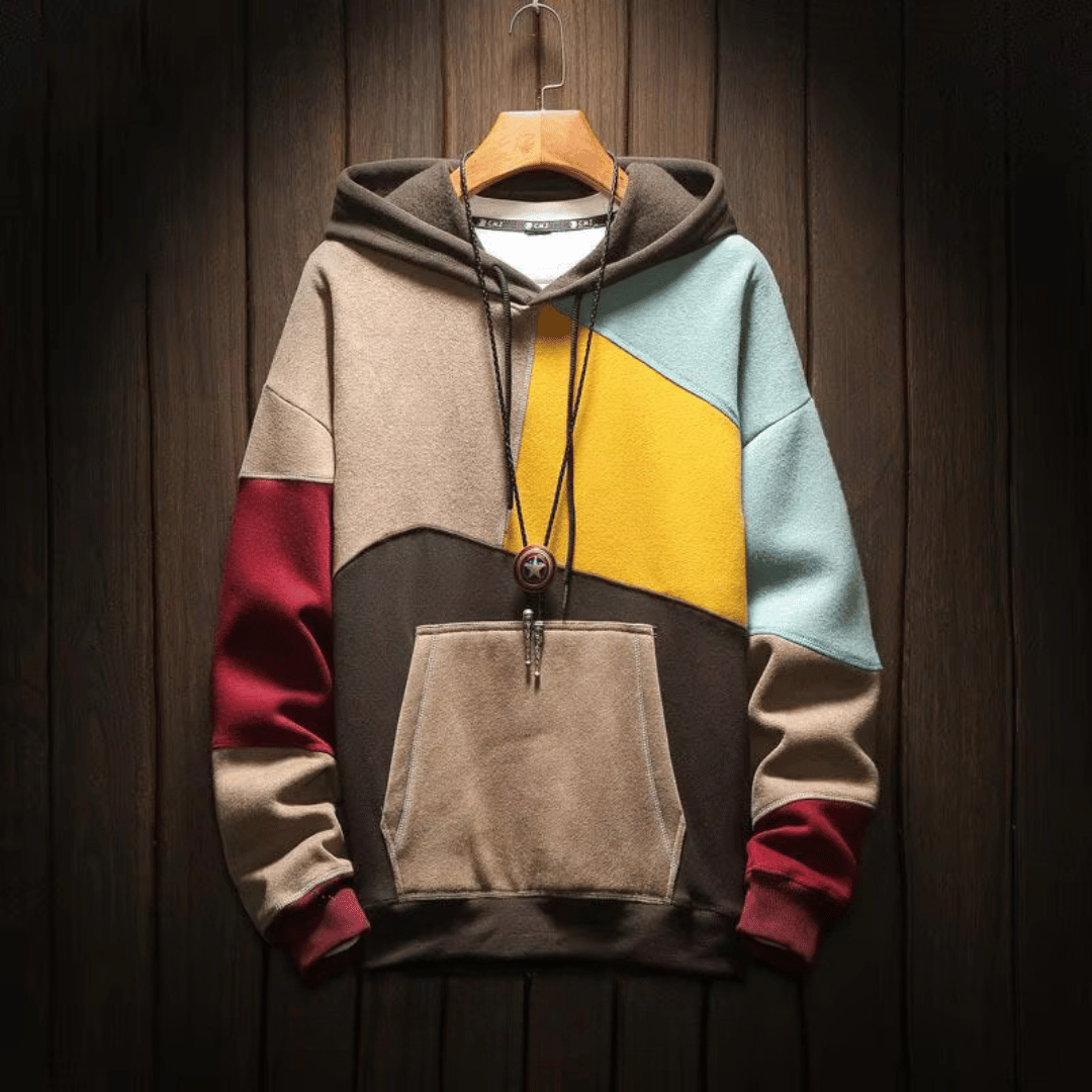 Heren Hoodie Casual - Comfortabele pasvorm en moderne stijl - Herfstkleur