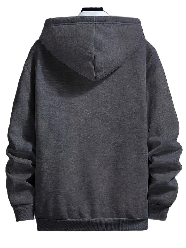 Heren Hoodie Gebreid met Nepbont - Warm & Casual