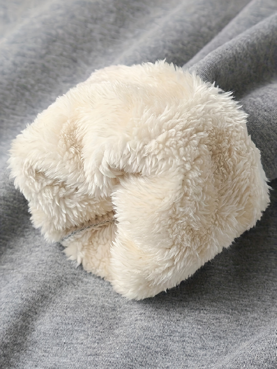 Heren Hoodie Gebreid met Nepbont - Warm & Casual