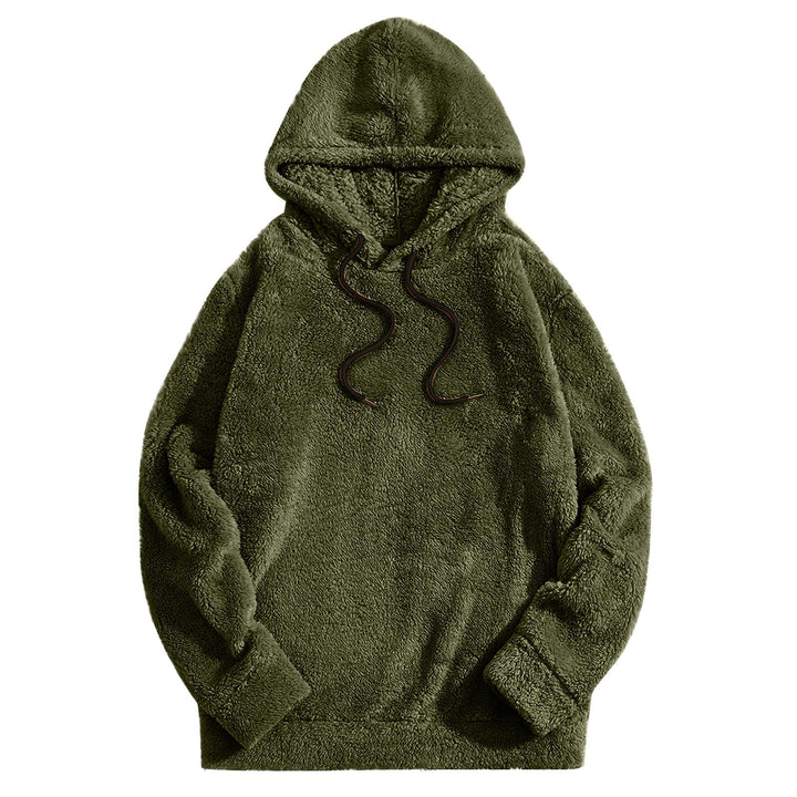 Heren Hoodie met Trekkoord - Casual Comfort - Groen