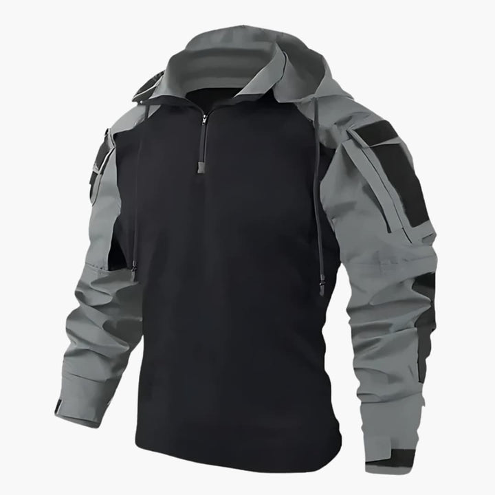 Heren Hoodie Slimfit Lange Mouw - Wintercomfort - Grijs