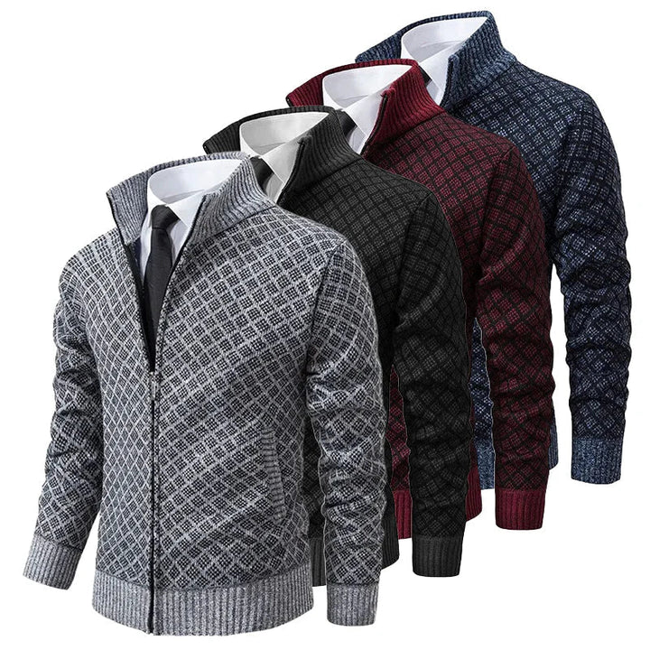 Heren Hybride Gebreide Vest - Klassiek Comfort