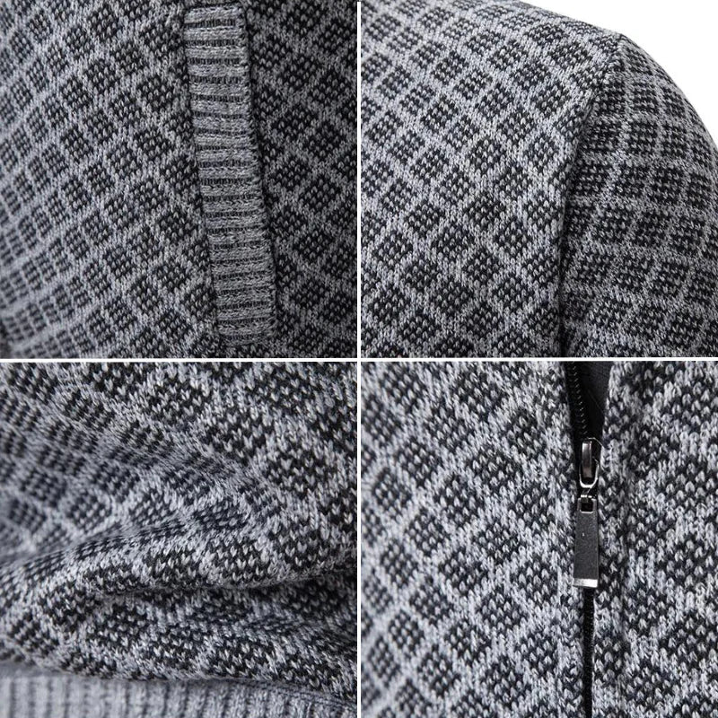 Heren Hybride Gebreide Vest - Klassiek Comfort