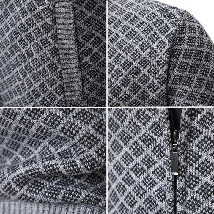 Heren Hybride Gebreide Vest - Klassiek Comfort