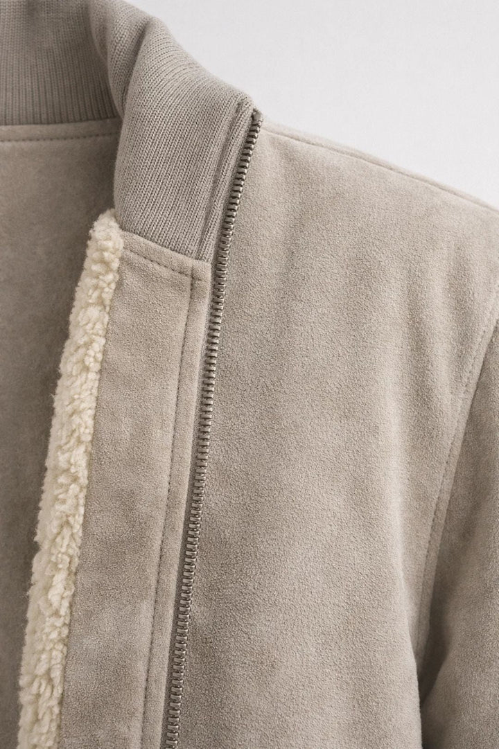 Heren Jas met Rits - Stoere Winterjas Heuplengte