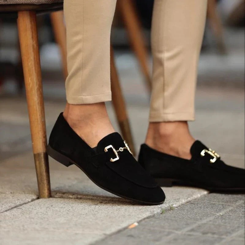 Heren Leren Instappers - Klassieke Loafers