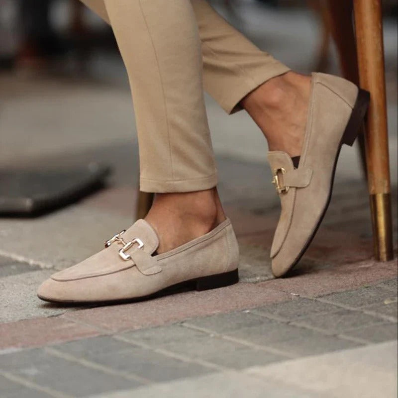 Heren Leren Instappers - Klassieke Loafers